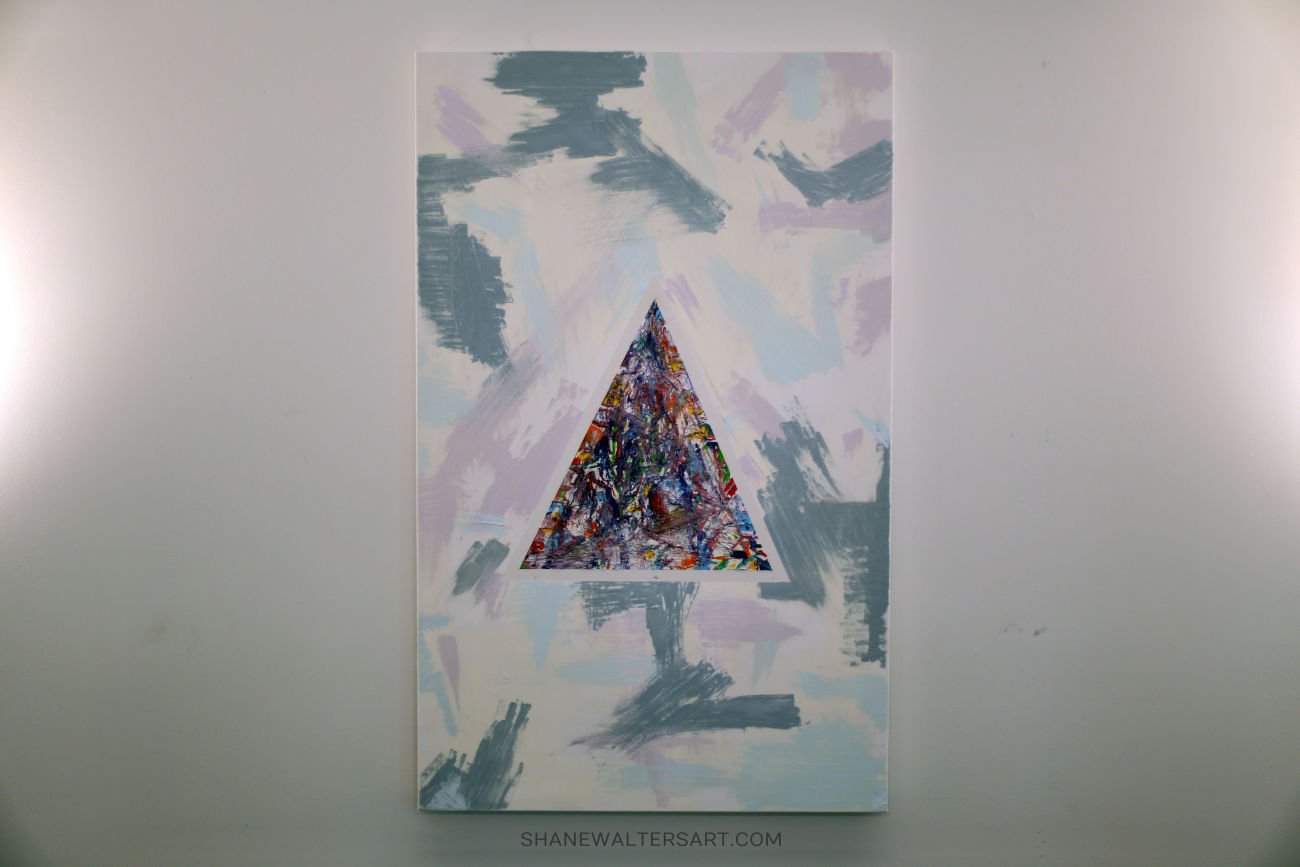 Shane Walters Art Triangle Painting 13 0444