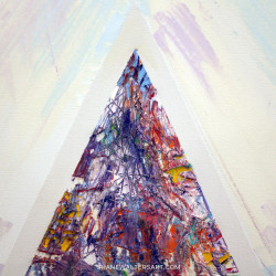 Shane Walters Art Triangle Painting 13 0478
