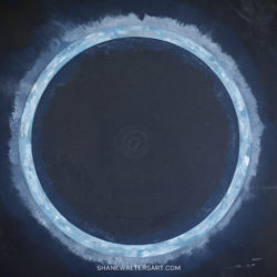 Shane Walters Art Planet Eclipse Painting 4103