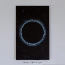 Shane Walters Art Planet Eclipse Painting 4161